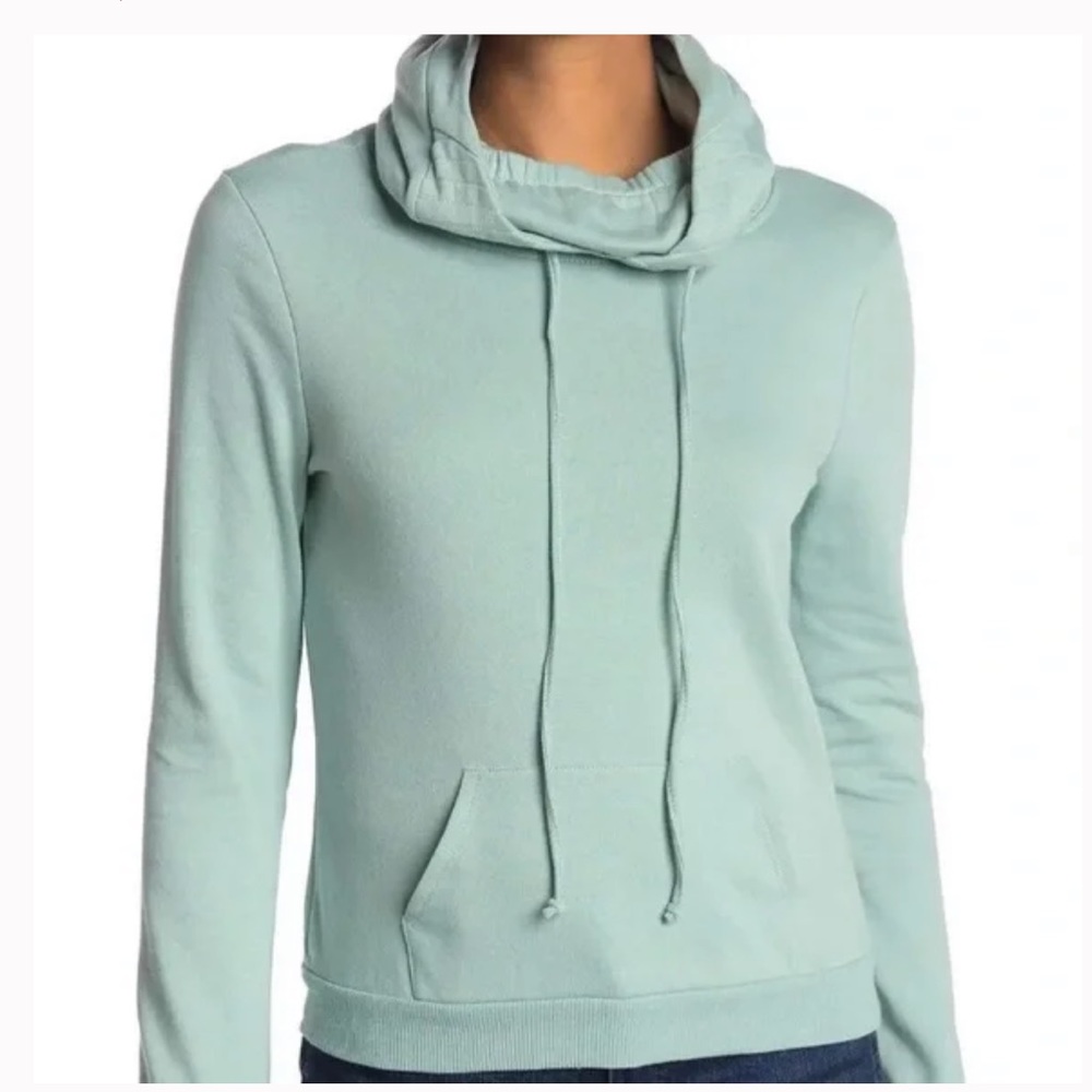 LOVE, FIRE Women's Long Sleeve Mask Hoodie size medium